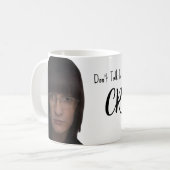 Ahmet Hands Morning Crust Funny Relatable Mug コーヒーマグカップ (正面左)