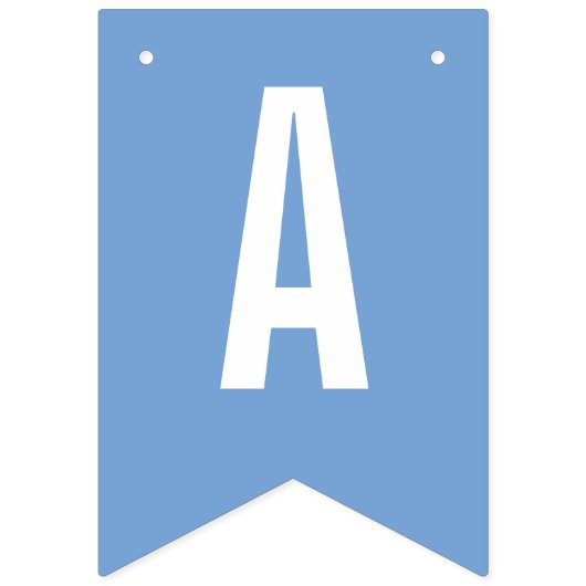 Ahoyそれは男の子の航海のな水彩画の青色児です バンティングフラッグ (第2の旗)