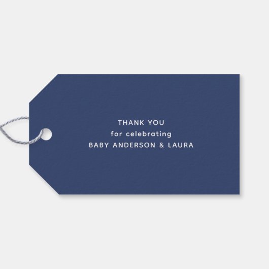 AHOYクジラの赤ちゃんシャワー ギフトタグ (裏面横)