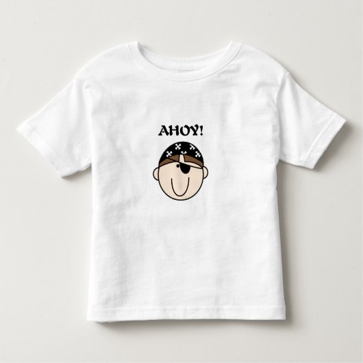 Ahoy海賊 トドラーTシャツ (正面)
