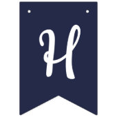 Ahoy男の子の航海のな旗布 バンティングフラッグ (第3の旗)