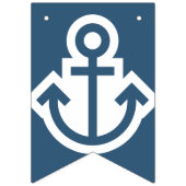 Ahoy男の子の航海のな旗布 バンティングフラッグ (第1の旗)