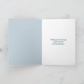 Ahoy男の子の赤ん航海のだシャワー カード (内部)