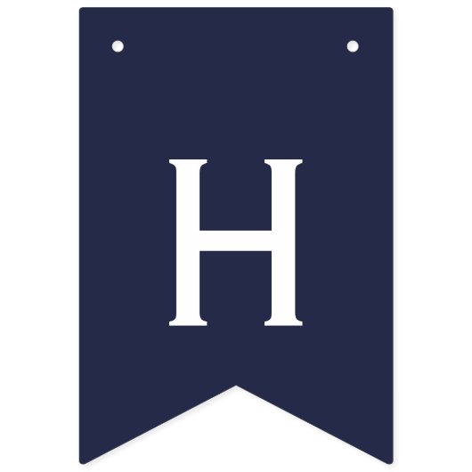 Ahoy男の子海軍航海のな旗布 バンティングフラッグ (第3の旗)