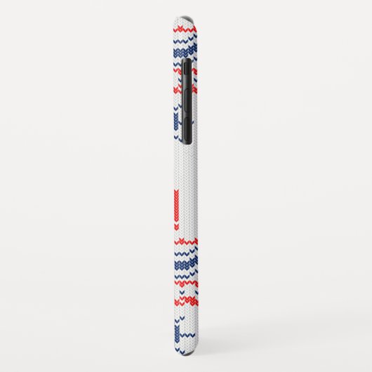 AHOY航海の編み物クリスマスジャンパースタイル Case-Mate iPhoneケース (裏面/左)