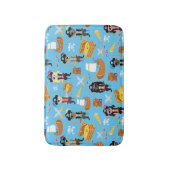 Ahoy! それは海賊宝捜しの子供パターンです バスマット (正面縦)