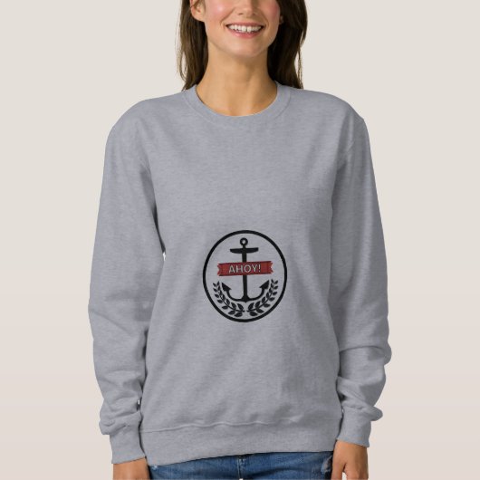 Ahoy – 女性用Sweatshirt スウェットシャツ (正面)