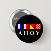 Ahoy 缶バッジ (正面&裏面)