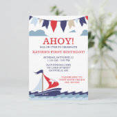 AHOY! 航海バースデーパーティー 招待状 (スタンド正面)