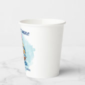 Ahoy Its A Boy 航海のテーマベビーシャワー 紙コップ (左)