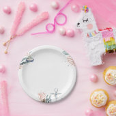 Ahoy It's a Boy 航海の Baby Showerプレート ペーパープレート (パーティー)