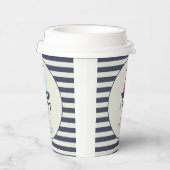 Ahoy It's a Boy 航海の Baby Shower紙カップ 紙コップ (右)