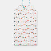 Ahoy It's a Boy 航海の Baby Shower ギフトタグ (裏面)