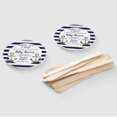 Ahoy It's a Boy 航海の Baby Shower ハンドファン (組立なし)