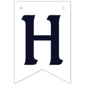 Ahoy It's a Boy 航海の Baby Shower バンティングフラッグ (第3の旗)