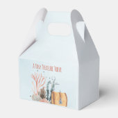 Ahoy It's a Boy 航海の Baby Shower Favorites フェイバーボックス (裏面サイド)