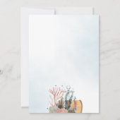 Ahoy It's a Boy 航海の Baby Shower Gift Sign (裏面)