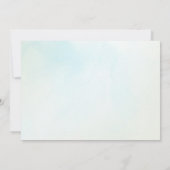 Ahoy It's a Boy 航海の Baby Shower Photo 招待状 (裏面)