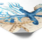 Ahoy It's a Boy 航海の Boat Baby Shower Welcome ポスター (角)