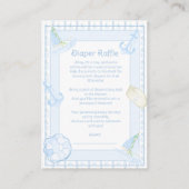 Ahoy It's a Boy 航海の Mumsus Raffle エンクロージャーカード (正面)