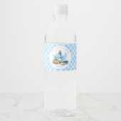 Ahoy It's a Boy 航海の Water Bottle Labels ペットボトルラベル (正面)