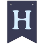 Ahoy It's a Boy Baby Shower Bunting Flags Banner バンティングフラッグ (第3の旗)