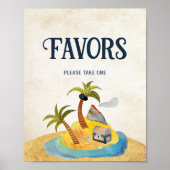 Ahoy It's A Boy Baby Shower Pavies Sign ポスター (正面)