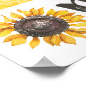 Ahoy It's a Boy Baby Shower Sign ポスター (角)