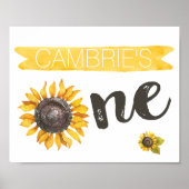 Ahoy It's a Boy Baby Shower Sign ポスター (正面)