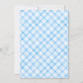 Ahoy It's a Boy Light 航海の House Baby Shower 招待状 (裏面)