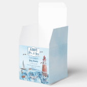 Ahoy It's A Boy Light House海Baby Shower フェイバーボックス (オープン)
