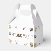 Ahoy It's A Boy Pirate Baby Shower フェイバーボックス (裏面サイド)