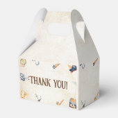 Ahoy It's A Boy Pirate Baby Shower フェイバーボックス (裏面サイド)