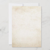 Ahoy It's A Boy Pirate Baby Shower 招待状 (裏面)