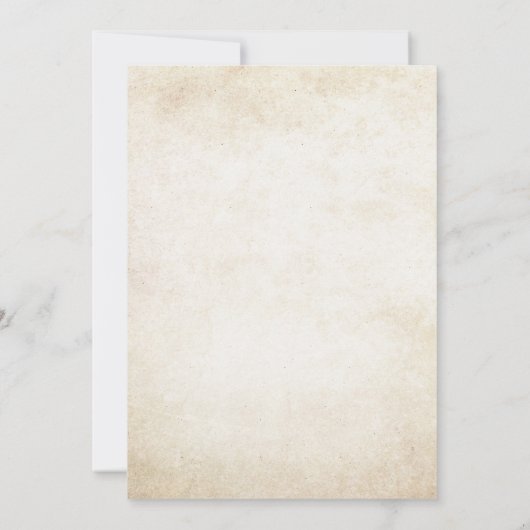 Ahoy It's A Boy Pirate Baby Shower 招待状 (裏面)