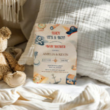 Ahoy It's A Boy Pirate Baby Shower