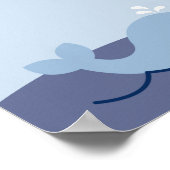 Ahoy Mate赤ちゃん航海のシャワーのバナー記号 ポスター (角)