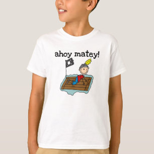 Ahoy Matey海賊 Tシャツ