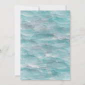 Ahoy mateys pirate Boy birthday  Invitation 招待状 (裏面)