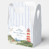 Ahoy Petit Marin Baby Shower Nautique フェイバーボックス (オープン)