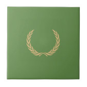 Ährenkranz Lorbeerkranz Laurel wreath タイル (正面)