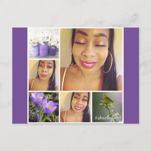 Ahsekノベルはがき2 ポストカード (正面)