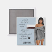 Ahsek新作詩マグネット3 マグネット (正面/裏面)