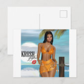Ahsek NovelによるKrush Graphix ポストカード 12 (正面/裏面)