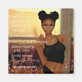 Ahsek Novel Poetry Magnet 7 マグネット (正面)