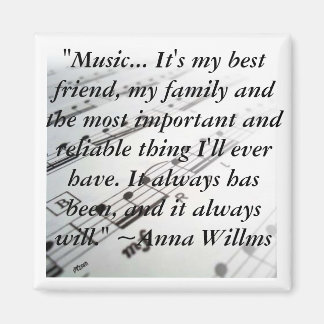 ahsheetmusic, "Music...私の友最高の人よ… マグネット