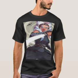 Ahsoka Tano – Dual Saber Warrior Tシャツ