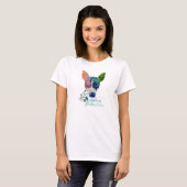 AHT水彩女子ベーシック・タンク Tシャツ (正面フル)
