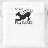 AHT "Life's Short"スタンプ スクエアシール (バッグ)