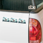 AHTCA Nat'lロゴ – 買 1/Cut 3 - Bumper Sticker バンパーステッカー (トラック上)